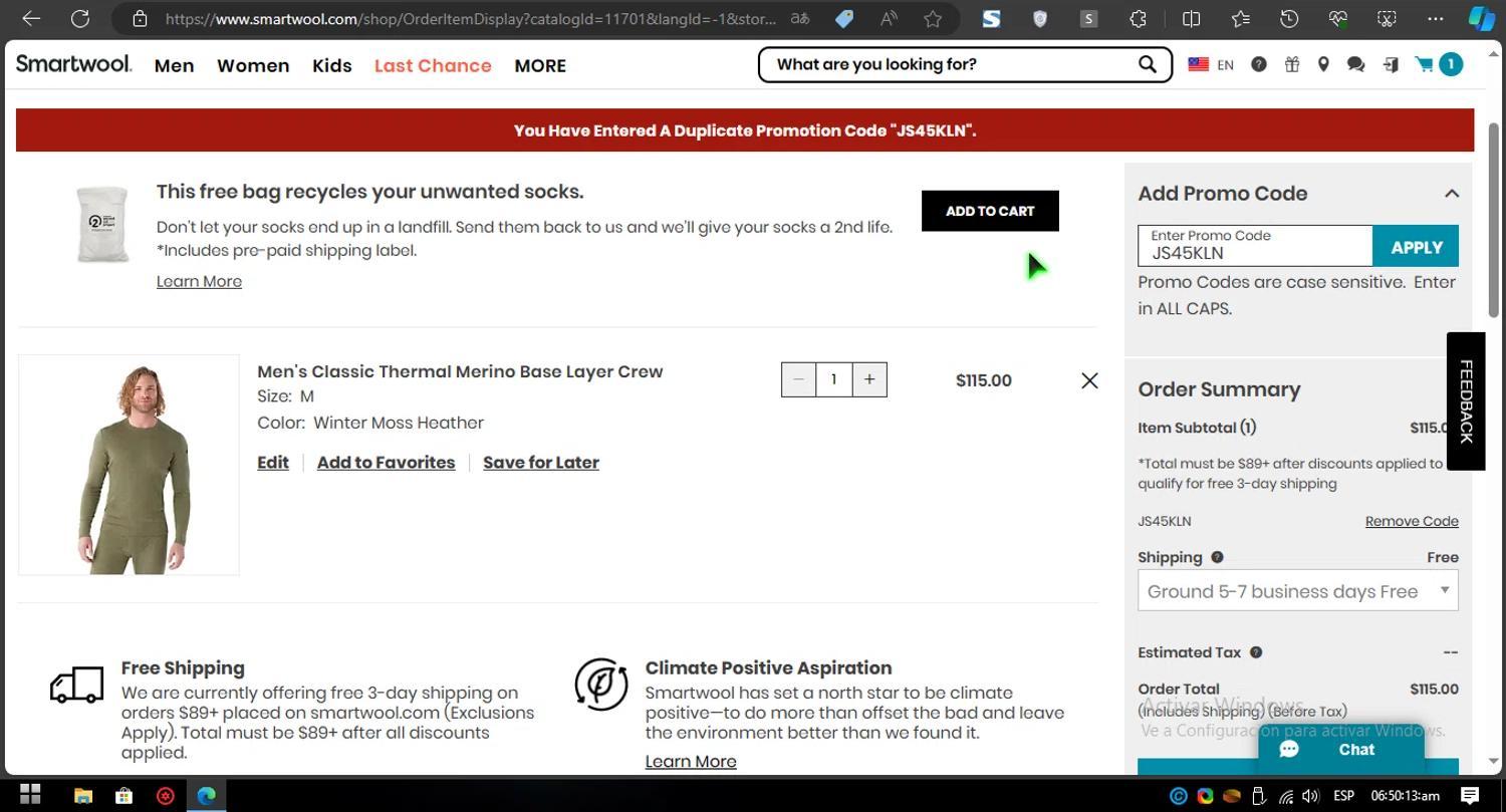 How to apply Smartwool coupon code